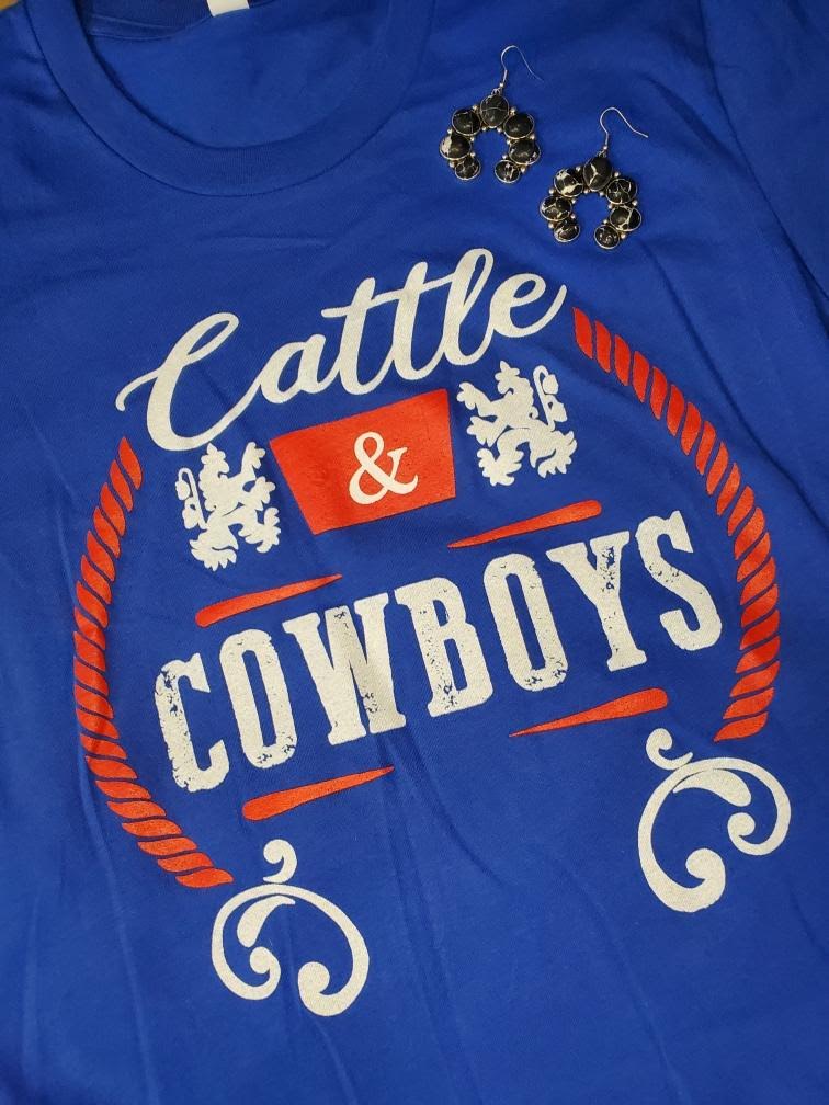 CATTLE AND COWBOYS