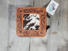 Load image into Gallery viewer, Tooled Cowhide Jewelry Box
