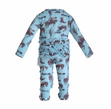 Load image into Gallery viewer, BRONC RUFFLE FOOTIE PJ&#39;S
