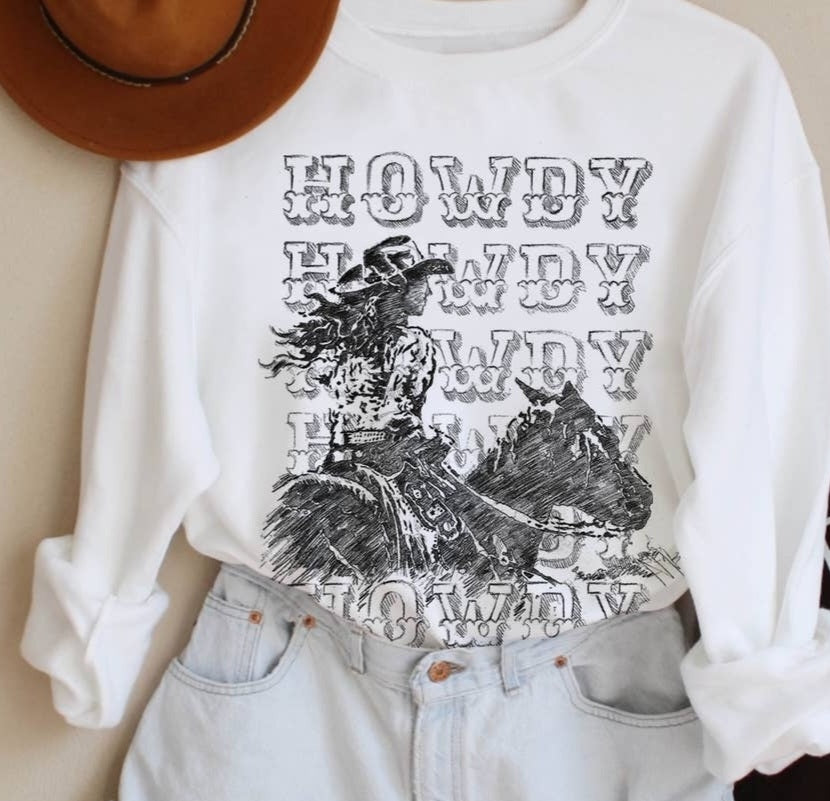 HOWDY SWEATSHIRT